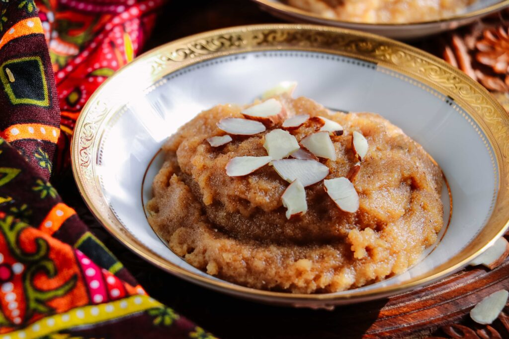 Barnyard Millet Halwa (Indian dessert)